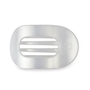 Mother of Pearl Large Flat Round Hair Clip
