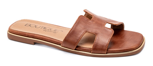 Corky's Picture Perfect Sandals in Cognac