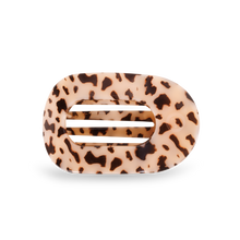 Round Flat Hair Clip | Medium | Blonde Tortoise