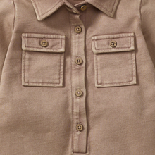 Acid Wash Infant Jumpsuit: Ginger Loaf