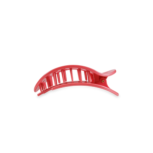 Round Flat Hair Clip | Small | Calming Coral