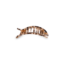 Round Flat Hair Clip | Small | Blonde Tortoise