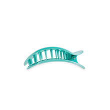 Round Flat Hair Clip | Small | Totally Turquoise