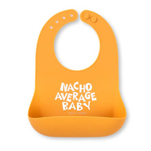 Nacho Average Baby Wonder Bib: Orange