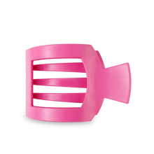 Square Flat Hair Clip | Large | Paradise Pink