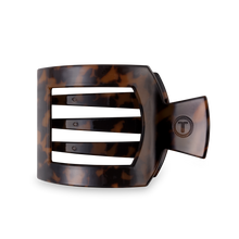 Square Flat Hair Clip | Large | Tortoise