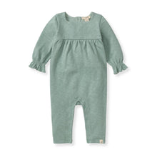 Chunky Slub Baby Girl Jumpsuit: 0-3M