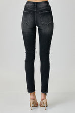 Risen High Rise Crossover Relaxed Skinny - Black