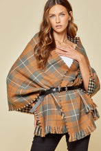 Rust Double Sided Shawl