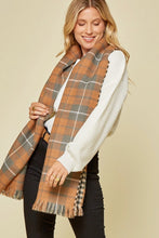 Rust Double Sided Shawl
