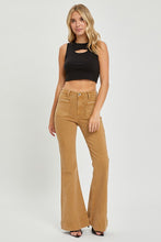 Risen High Rise Front Patch Pocket Bell Bottom Pants