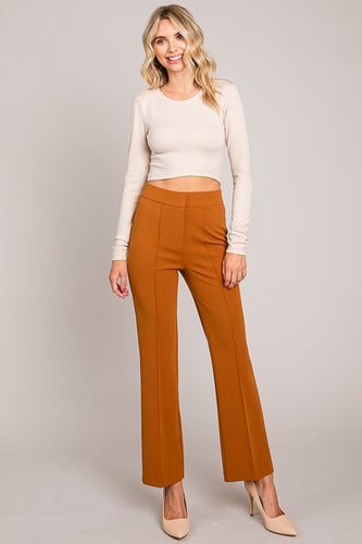 Flared Dart Trouser Pants