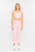 Laser-Cut and Bonded Essential Foldover Highwaist Leggings: ICE GREEN / S:M:L (2:2:2)