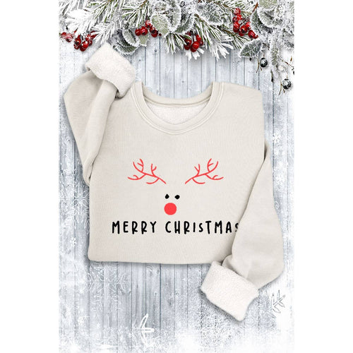MERRY CHRISTMAS MINERAL SWEATSHIRT