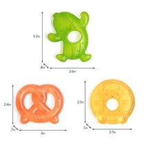 Cutie Coolers™ Water Filled Teethers (3-pack): Seaside