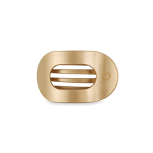 Round Flat Hair Clip | Small | Champagne Toast