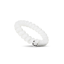 Spiral Hair Coils | Large | Coconut White Hair Ties: Large
