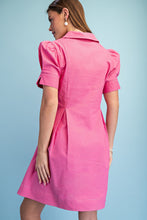 A-line Collared Mini Dress