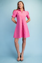 A-line Collared Mini Dress