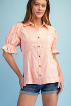 Linen Button Down Top