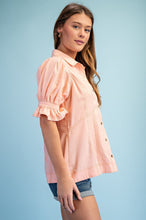 Linen Button Down Top