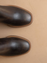 The Olivia | Espresso Chelsea Heel Boots