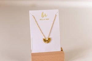 Alys dainty starburst necklace 18k gold filled non-tarnish