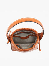 M2624 Yang Cinched Bucket Bag w/ Drawstring: Taupe