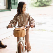 Little Wild Flower Infant Sweatshirt Set: Ginger Loaf