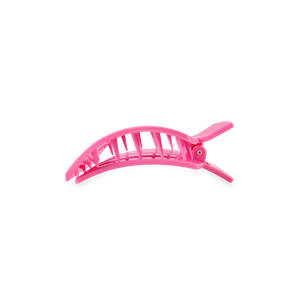 Square Flat Hair Clip | Small | Paradise Pink