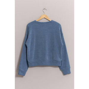 Crew Neck Soft Sweatshirt