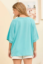 Oversized Relaxed Fit Terry Top