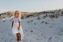 Kids Lavender Pastel Rainbow Hi Lo Spring Summer Dress