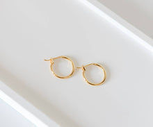 Kari 18k Gold Plated Hoops Earrings