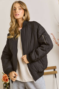 Quilted Utility Jacket