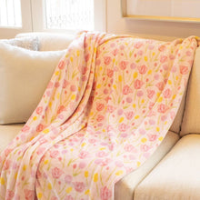 Tulip Fields Throw   Pink/Purple/Yellow   50x60