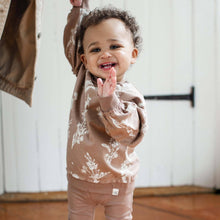 Little Wild Flower Infant Sweatshirt Set: Ginger Loaf