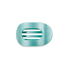 Round Flat Hair Clip | Small | Totally Turquoise