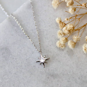 Mini Star Necklace - Silver