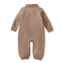 Acid Wash Infant Jumpsuit: Ginger Loaf