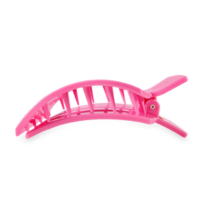 Square Flat Hair Clip | Large | Paradise Pink