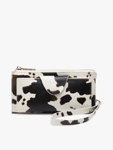 WL0004RF Kyla RFID Wallet w/ Snap Closure: Dark Rose
