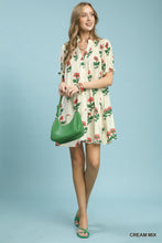 Floral Print Babydoll Dress