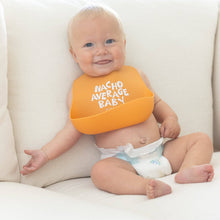 Nacho Average Baby Wonder Bib: Orange