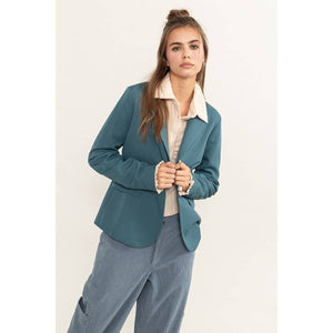 Single Button Blazer