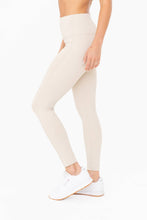 Laser-Cut and Bonded Essential Foldover Highwaist Leggings: ICE GREEN / S:M:L (2:2:2)