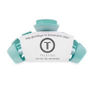 Classic Hair Clip | Medium | Totally Turquoise
