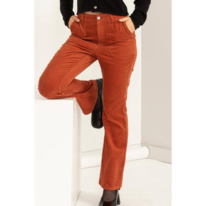 Corduroy Flare Pants