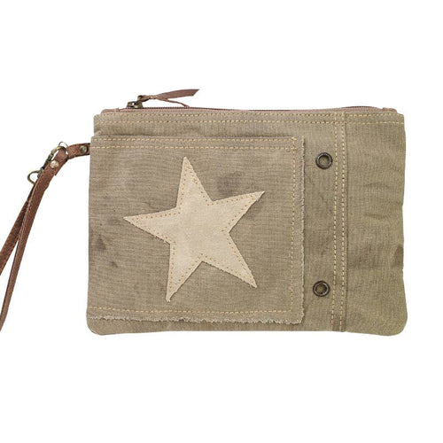 Star Clutch With Strap