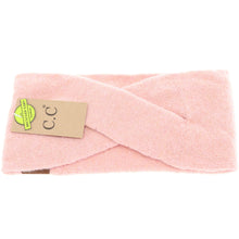 Soft Crossed C.C Eco-Friendly Fashion Headband: Rose Tan